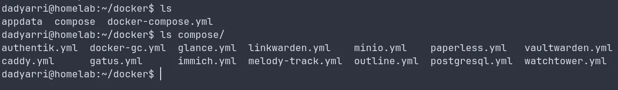 Организация файлов описания приложений